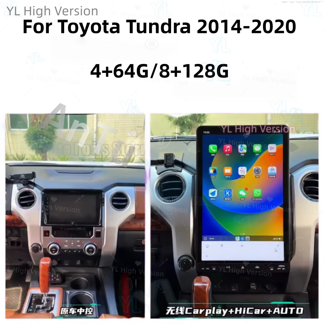 Android 13 Wireless Carplay Touch Screen 16.8