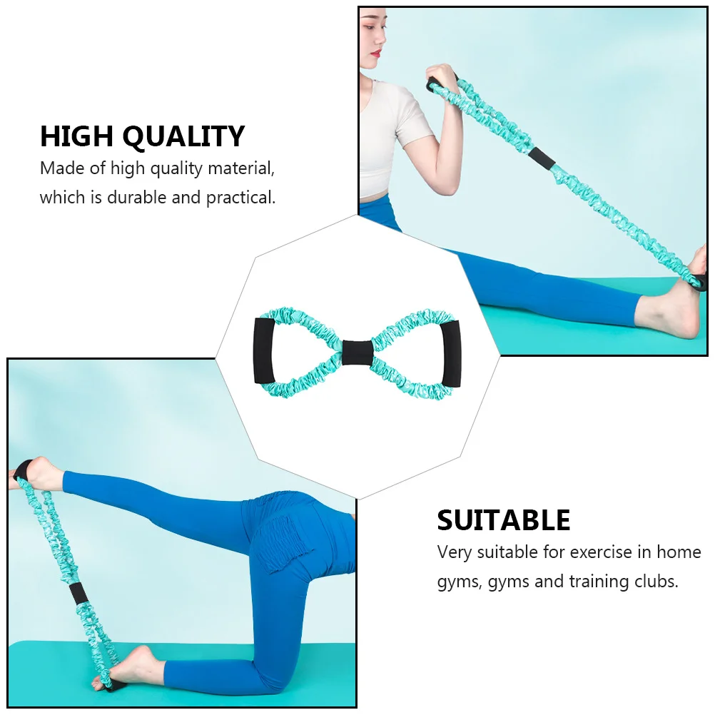 الصدر المتوسع Tpe المضادة للانزلاق مقبض مادة البوليستر المنزل اللياقة البدنية معدات تدريب العضلات المقاومة حبل الصدر مجتذب #1