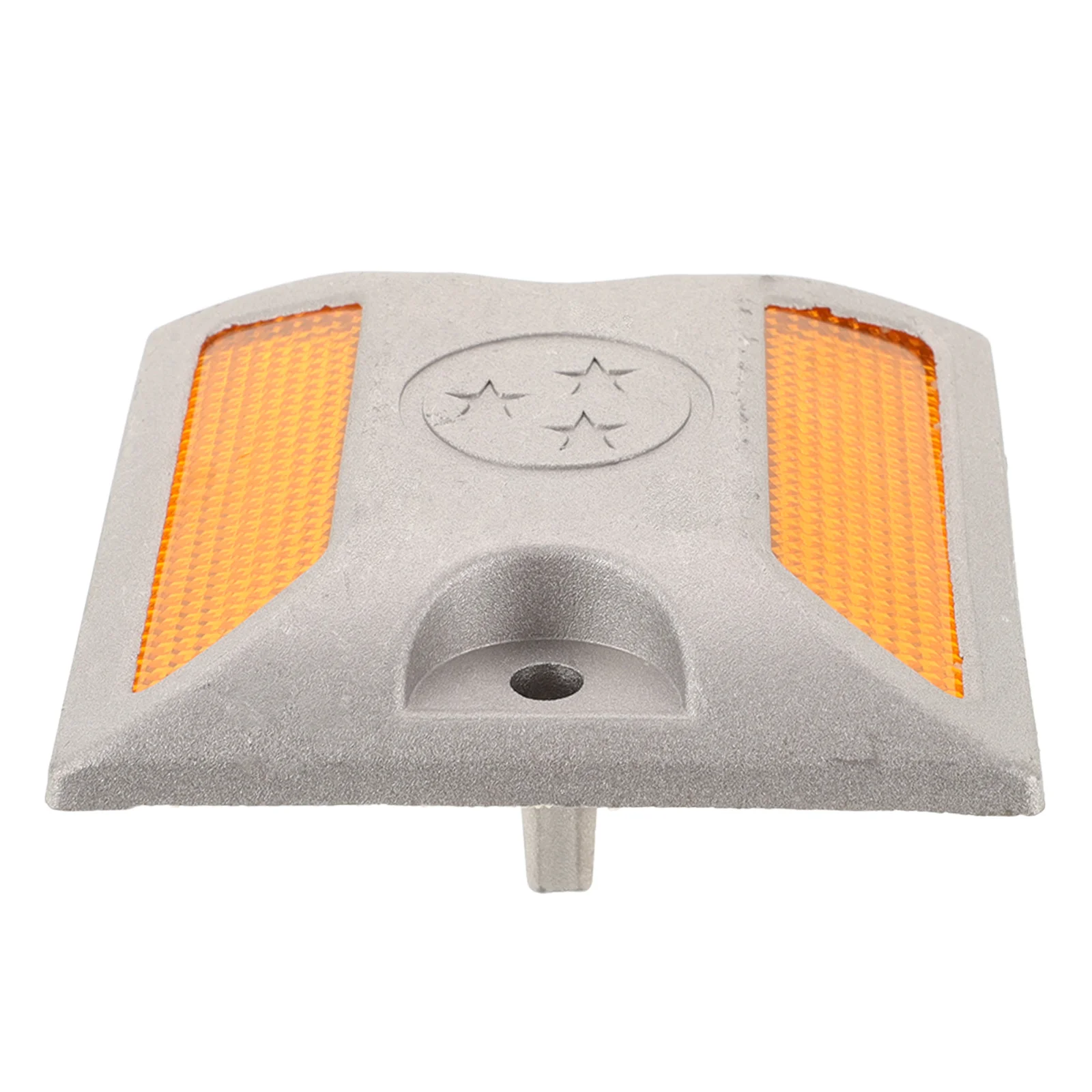 Road Marker Aluminum Stud Reflective Emergency Driveway Marker Night Visibility Road Safety Guide Pavement Reflectors Traffic