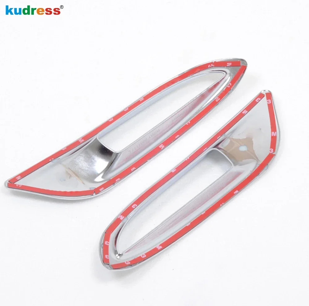 الخلفية الضباب الخفيف غطاء المصباح الكسوة لمازدا 6 Mazda6 Atenza 2013 2014 2015 كروم اكسسوارات السيارات الذيل فوجليت الضباب الحافة الزخارف