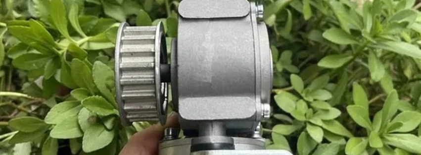 Ultra-quiet high torque brushless worm gear motor induction automatic door accessories motor 24V 60W