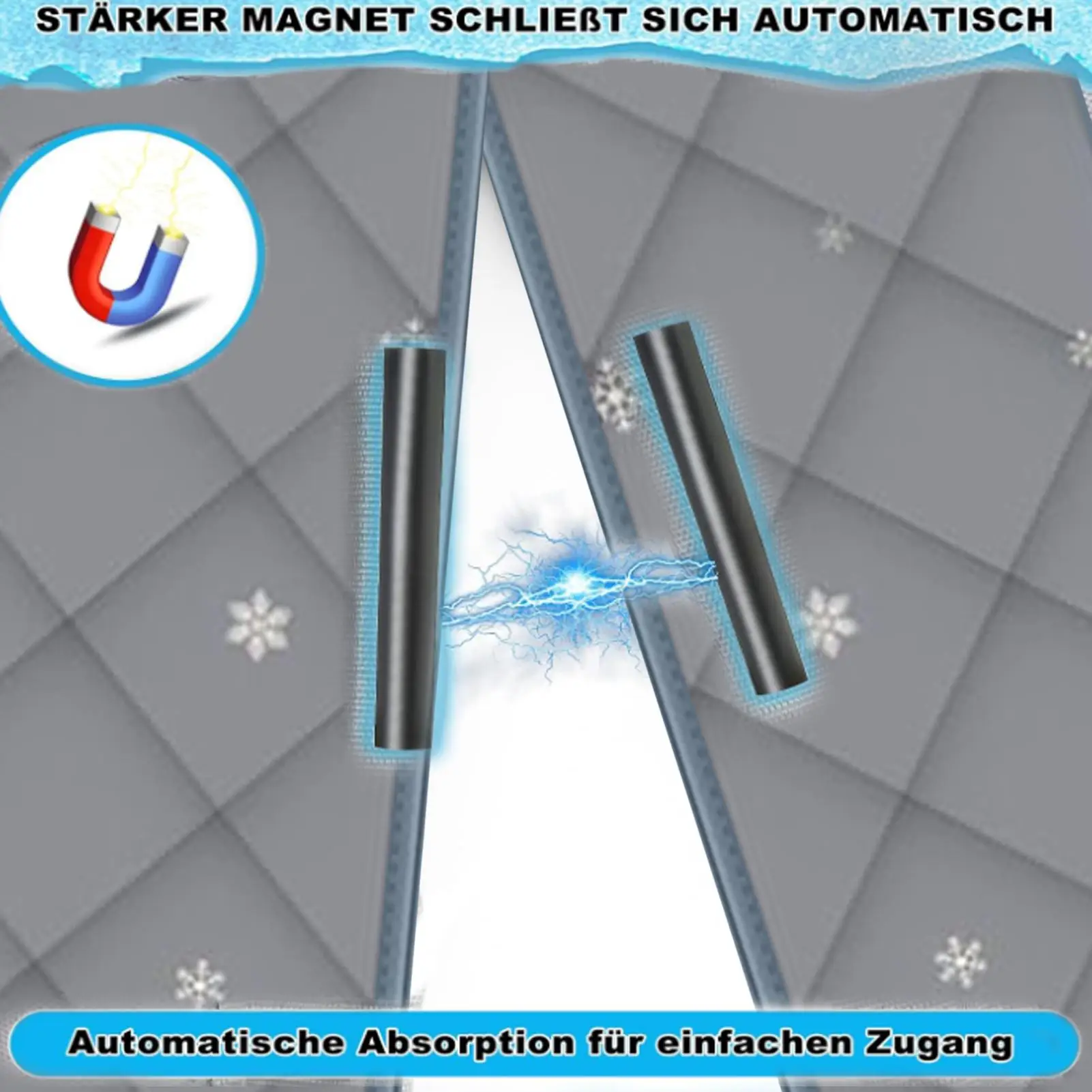 

Insulated Door Curtains Thicken Magnetic Windproof Keep Warm Winter Curtains For Home Patio Room Protection Doorway Doorway