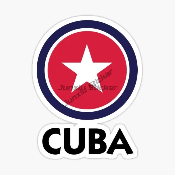 

Cuba National Flag Decal Reflective Car Sticker Waterproof Laptop Car Styling Vinyl Self-adhesive Decal