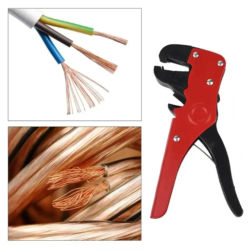 ZEXEF Plastic Steel Portable Multifunctional Duckbill Wire Stripper Reset Spring Cable Curler Cutter Utility Tool