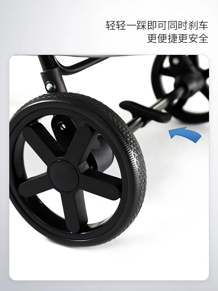 Portable Foldable Corgi Pet Stroller