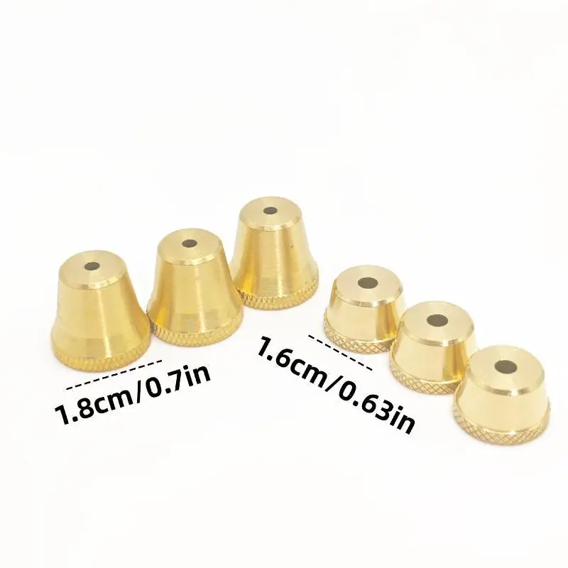 Brass Handheld Filter Cigarette Accessory Small Size Pipe For Tobacco Leaf And Cigarette Dual Purpose Pipe Accessory