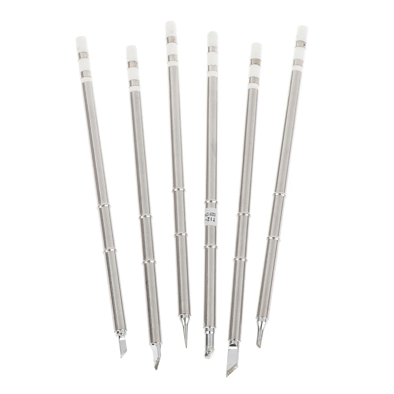 T12 Tips Soldering Iron Tip T12-K I ILS J02 J02 JL02 KU For Hakko Fx951 DIY T12 Soldering Station Kits Welding Tools