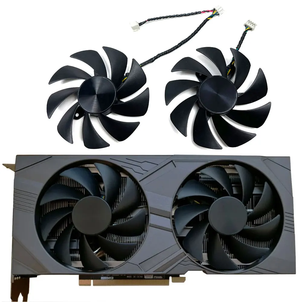 

NEW 85MM PLA09215B12H RTX 3060 TI GPU Fan，For Lenovo / DELL NVIDIA GeForce RTX 3060Ti、3070Ti、3080、3090 Video card cooling fan