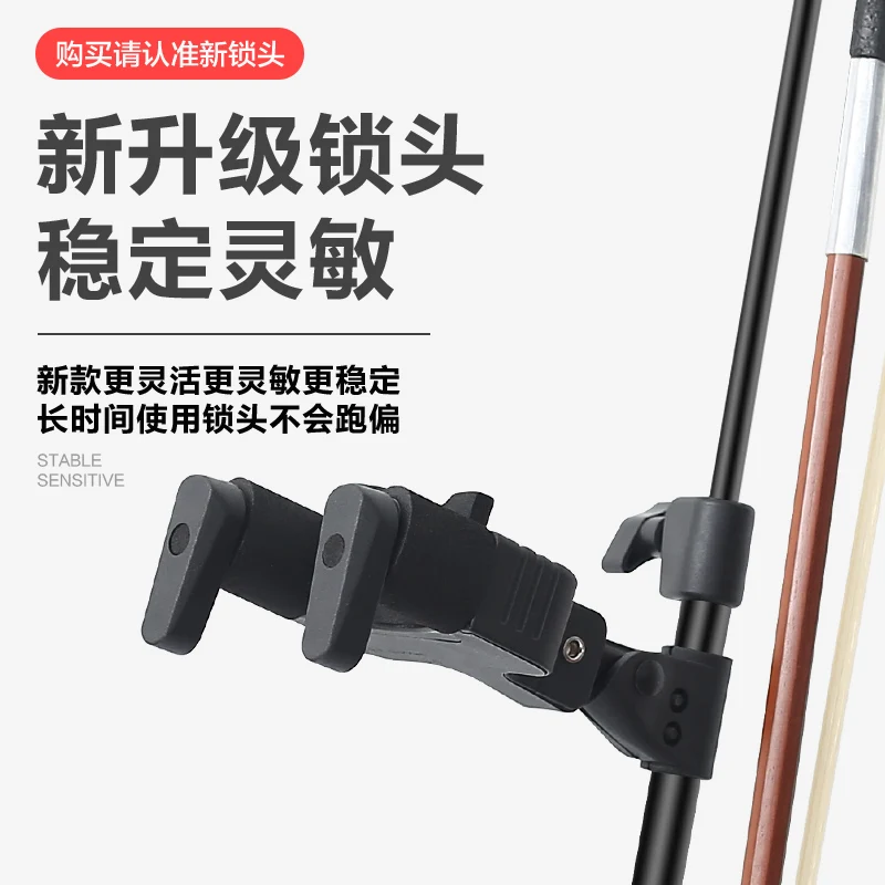 Violin vertical bracket placement Home storage display rack Violin piano Musical instrument placement