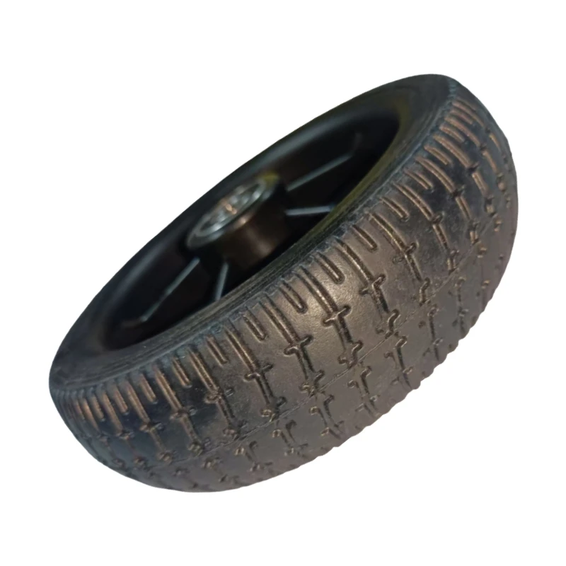 6.5-Inch solid wheels with plastic hubs/rims for electric scooters, smart folding electric longboard hoverboardsTyre