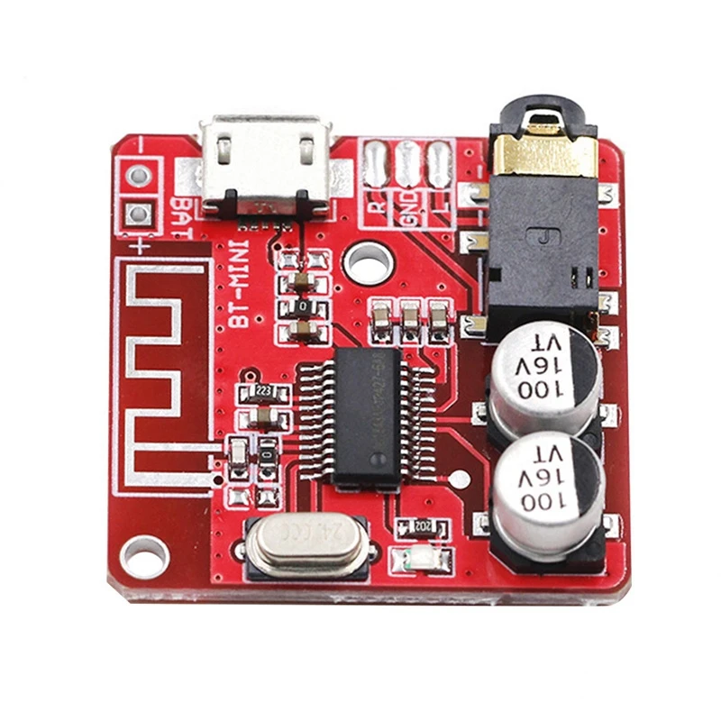 Placa Receptora de Áudio Bluetooth, Decodificador Sem Perdas, Módulo de Música Estéreo Sem Fio, Bluetooth 5.0, MP3, XY-BT-Mini, 2Pcs