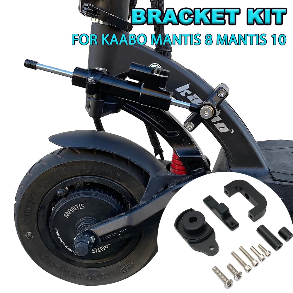 

Steering Damper Bracket Electric Scooter Accessories For KAABO Mantis 8 Mantis 10 Electric Scooter Aluminum Alloy Material