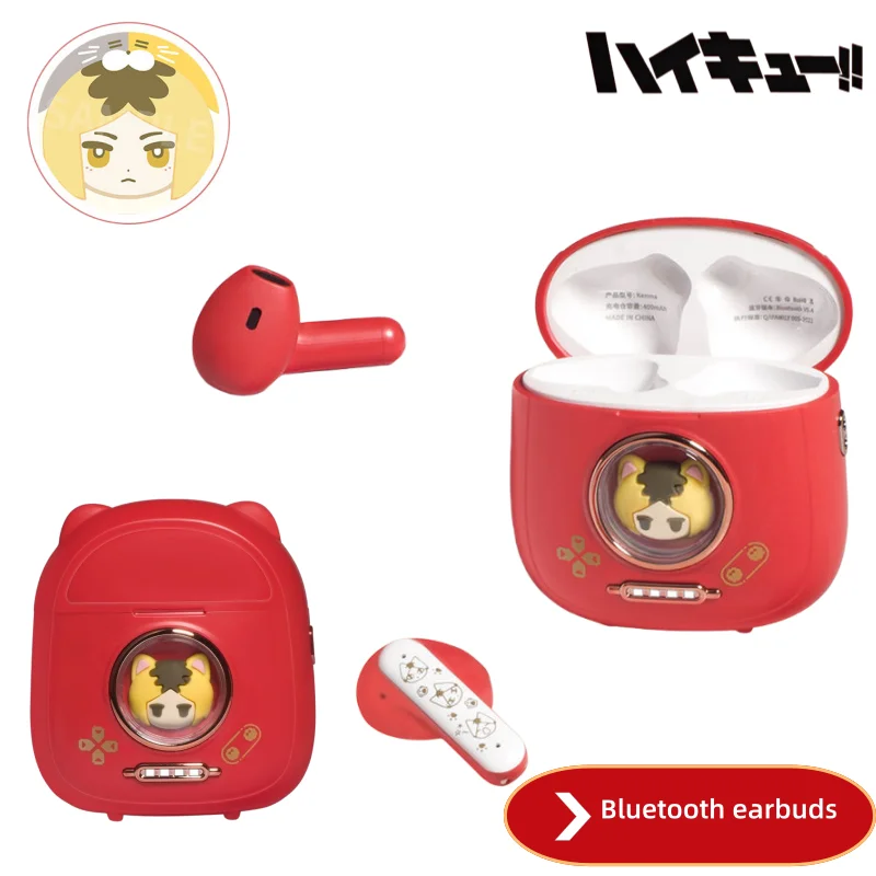 

Haikyuu Oikawa Tooru Sugawara Koushi аниме мультфильм Bluetooth наушники персонализированные умные Bluetooth наушники с шумоподавлением