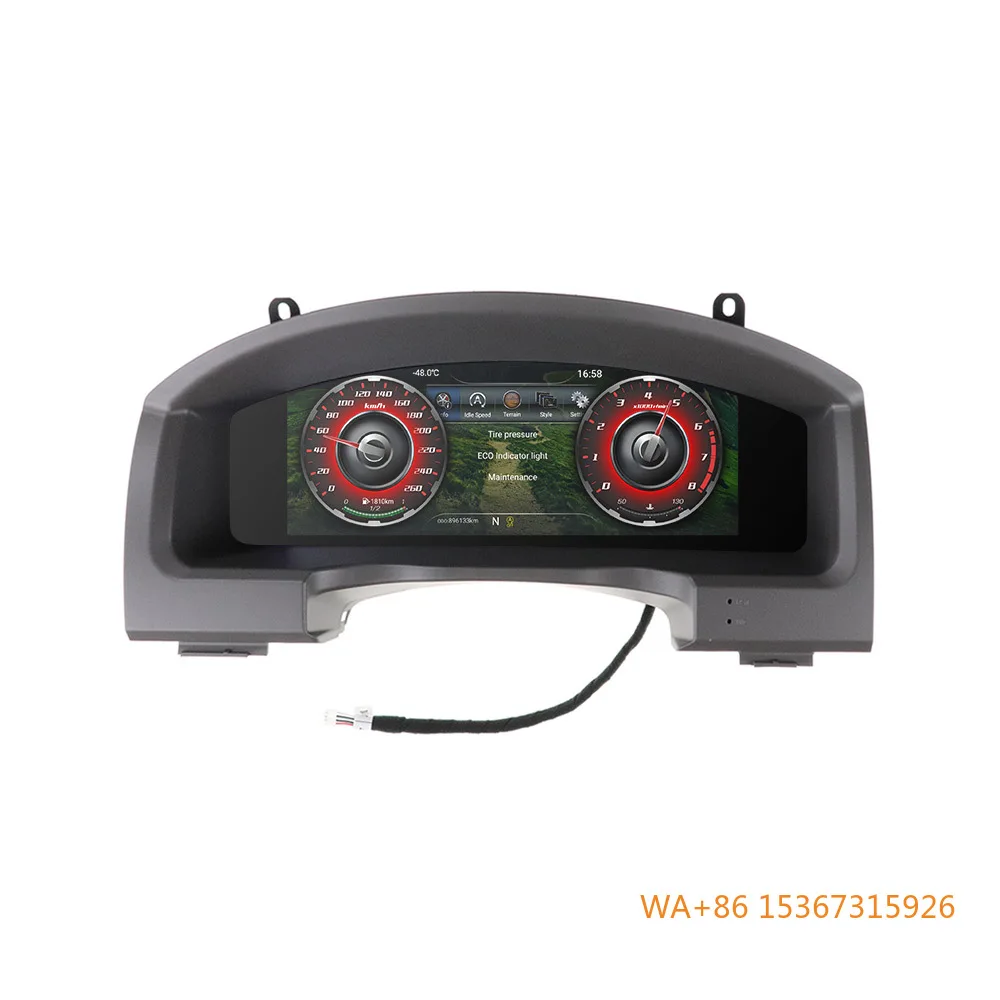 

Panel Speed Meter Multimedia Player 12.3 Inch Digital Cluster for 2008-2021 Car Dashboard Instrument