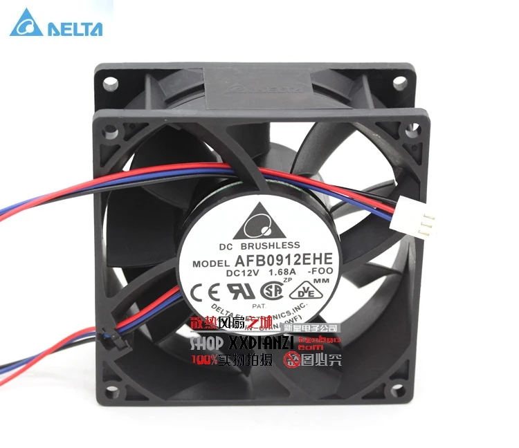 

for delta AFB0912EHE -F00 9238 12v 1.68A 9cm server fans