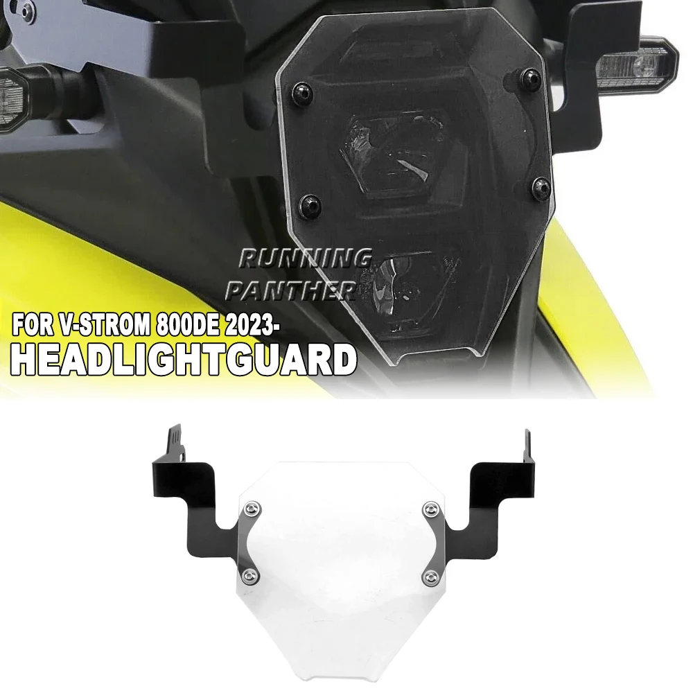 V-Strom 800 DE 2023 2024 Headlight Cover Protection Guard Acrylic Motorcycle Accessories For Suzuki V-strom 800de V-STROM 800DE