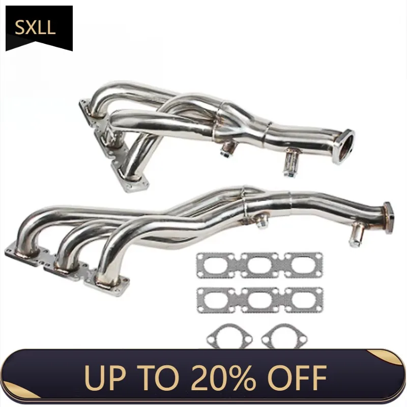

SXLL E46 325i 330i Z3 Z4 00-04 Stainless Steel Exhaust Manifold Header; M52-E46 M52TU E46/Z3 LHD