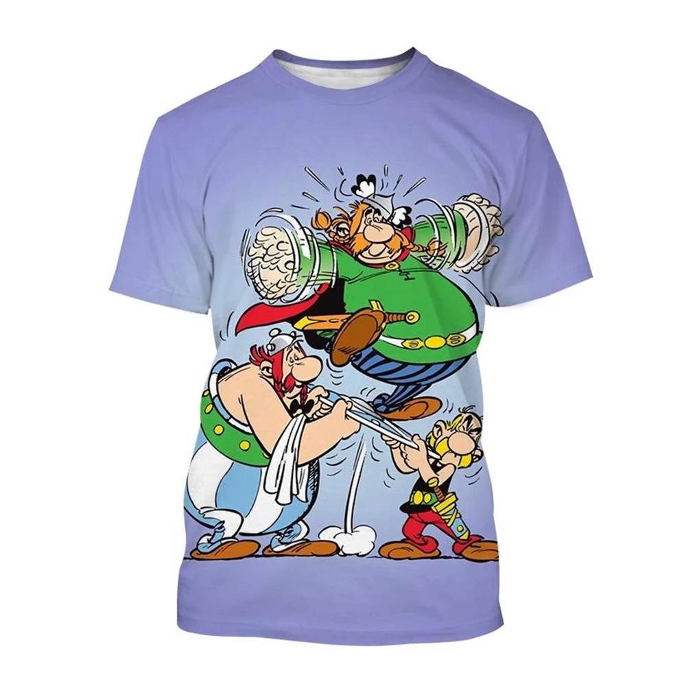Heiß verkaufendes neues 3d gedrucktes T-Shirt Herren-und Damen-Cartoon-T-Shirt lässige Mode Hip-Hop cooles Rundhals-Kurzarm-Top