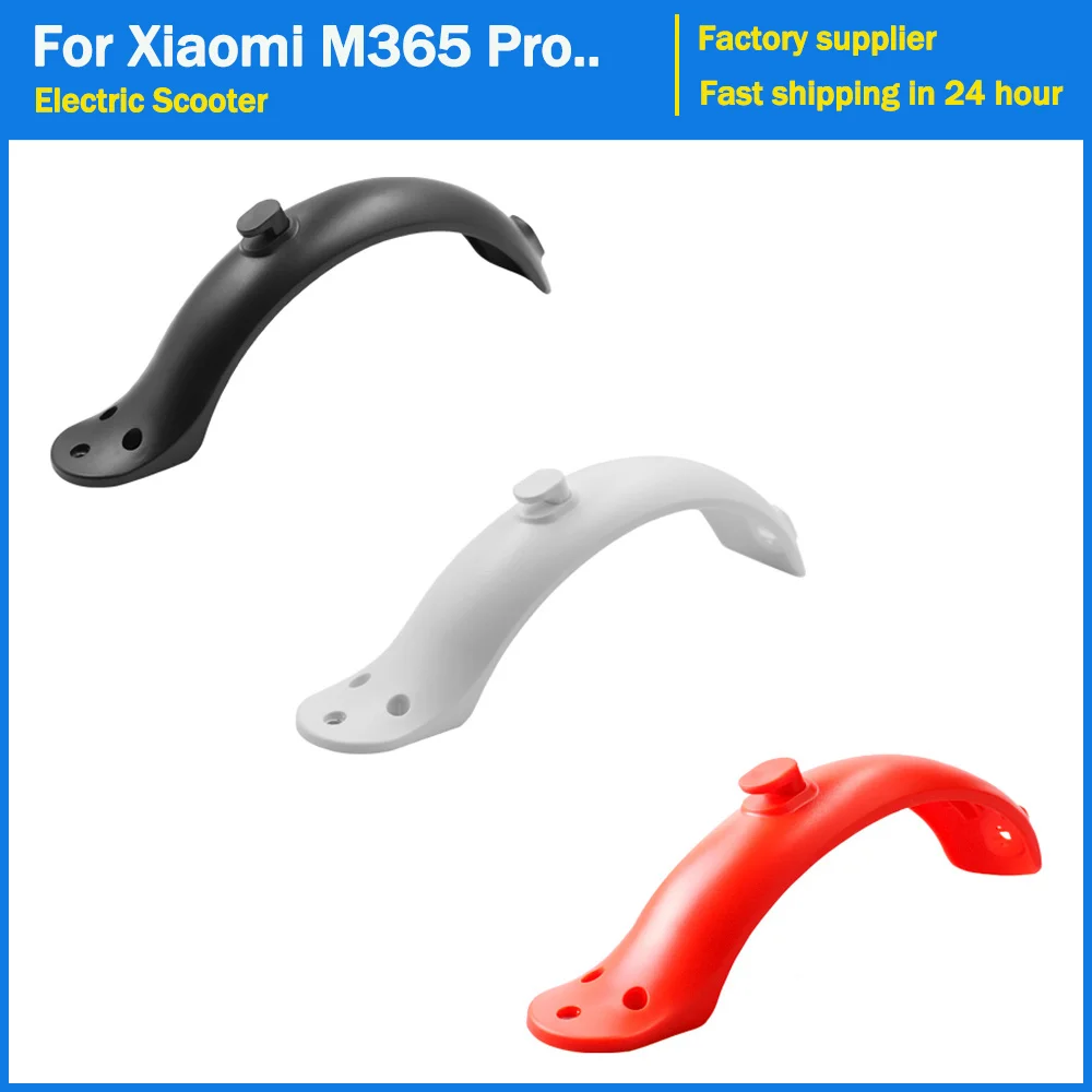 Traseiro Fender Ducktail Curto para Xiaomi, M365, M187, 1S, Pro2, Pro, Pneu, Splash, Lama Guard, Asa, Scooter Elétrico, Acessórios Mudguard