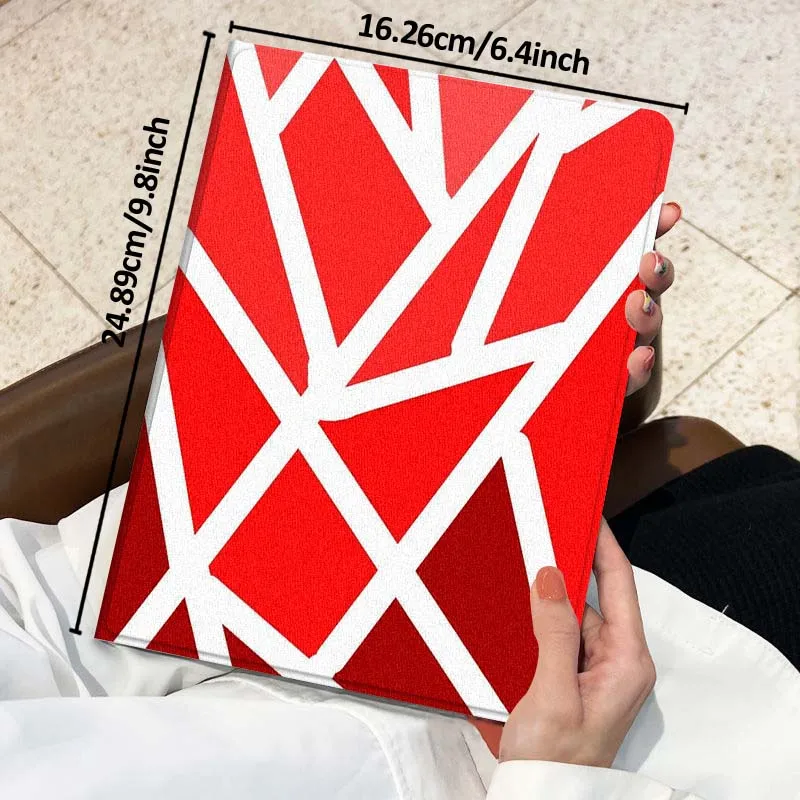 Abstract Art Retro Patroon Case Voor Samsung Galaxy Tab A7 A9 A11 S6 A11 A8 S11 Lite Plus 10.4 10.5 10.1 Inch Tablet