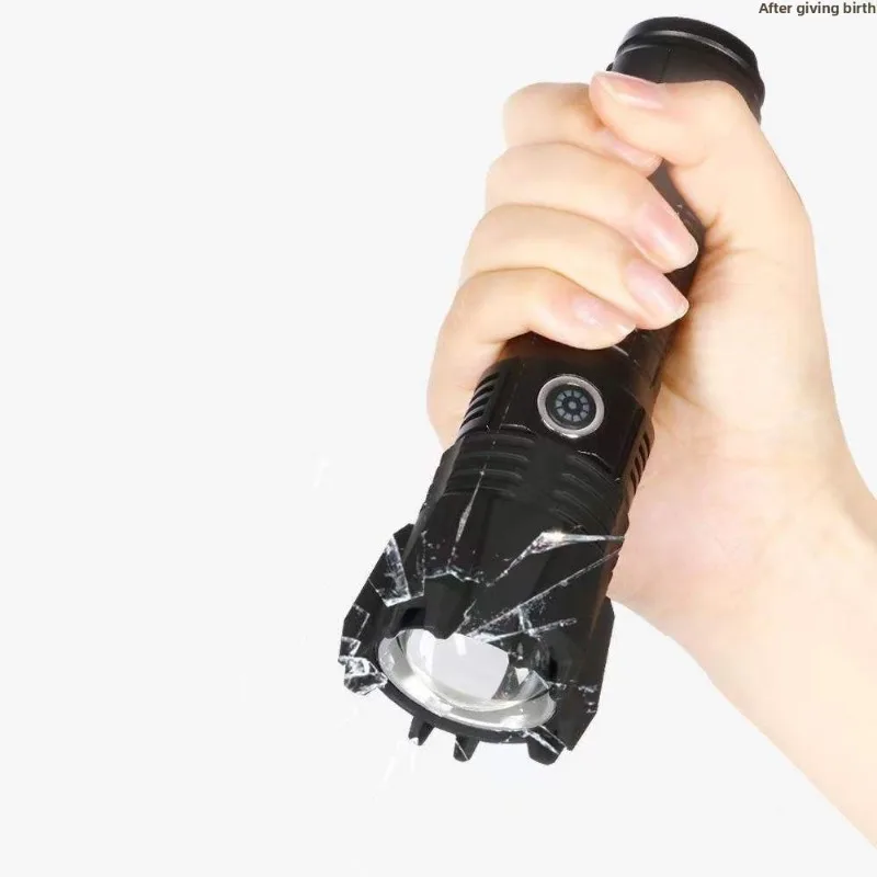 P70 Zoom Tactical Flashlight: Outdoor High-Power, Rechargeable, Large Capacity, Long-Lasting, Emergency & Home Lighting