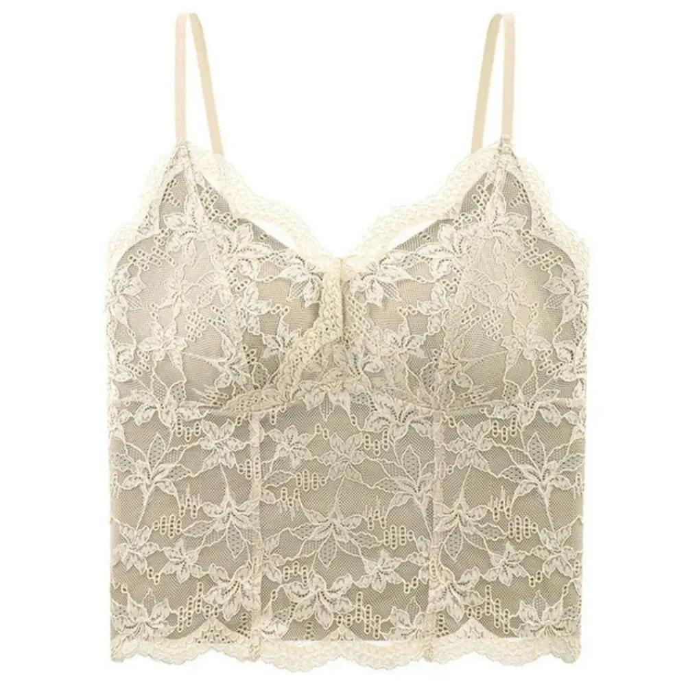 

Slim-fitting Beautiful Back Autumn and Winter Vest for Women Bottom Lace Top Inside Can Be Worn Outside