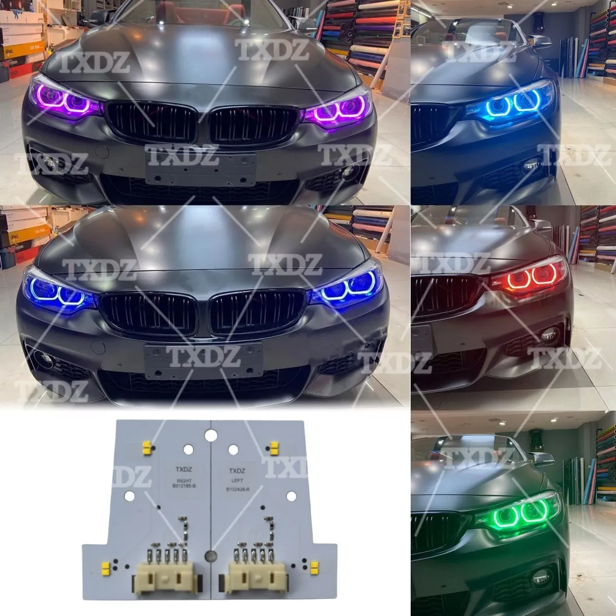 CSL Daytime Running Light Boards For 2018-2020 BMW M3 F80 F82 M4 F32 F33 F36 LCI 420i 430i 440i 420d 440iX Headlight Module