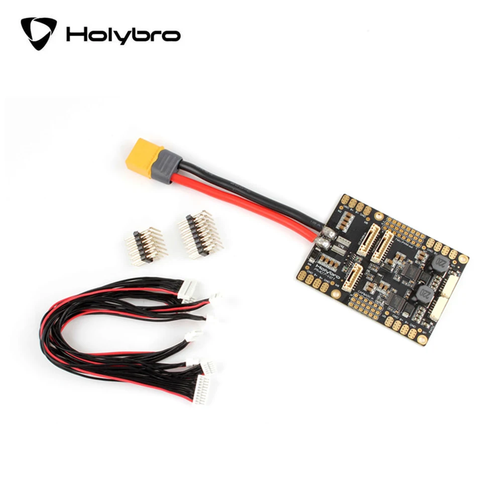 

HolyBro PM07 Power Management PM Module W/ 5V UBEC 2-12s LiPo Output for Pixhawk 4 PX4 Flight Controller RC FPV Racing Drone