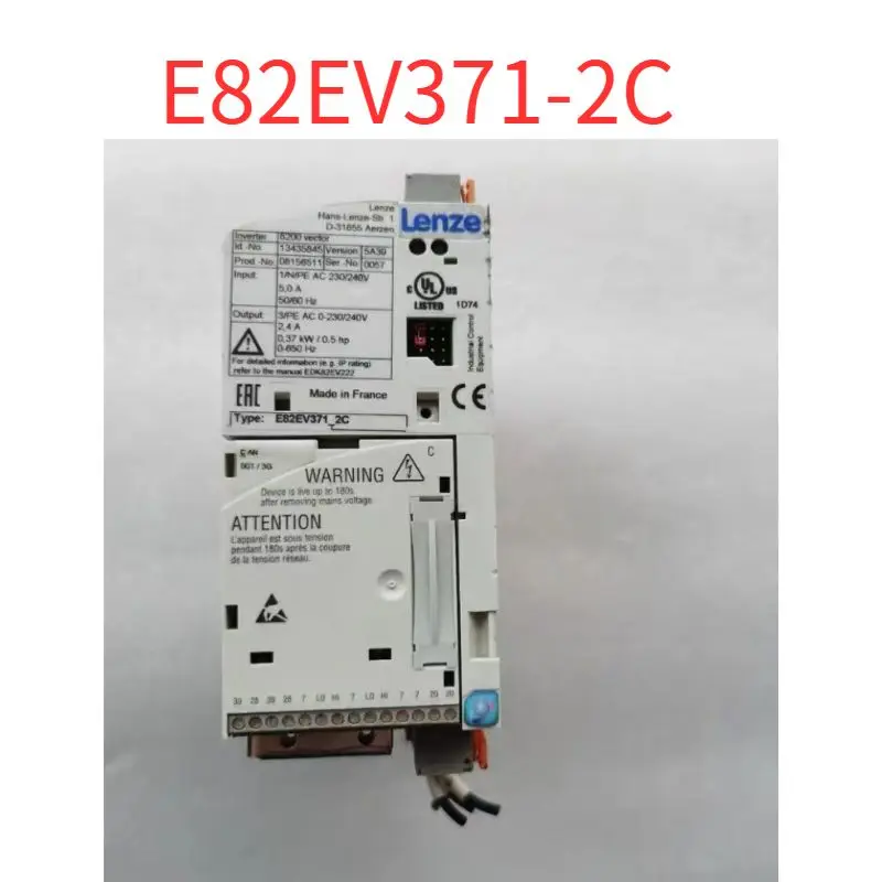 

Used E82EV371-2C Lenz inverter tested ok with IO board or without IO board