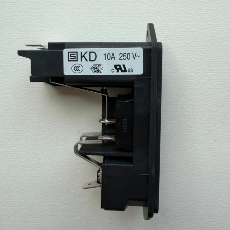 SCHURTER power input socket with switch KD POWER ENTRY MODUL 10A
