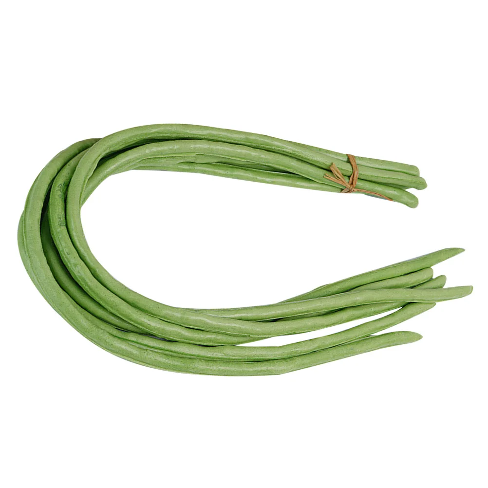 6 قطع من زينة حبوب الكلى الاصطناعية من مادة البولي يوريثان دعائم خضروات واقعية لطاولة الطعام المنزلية دعائم صور لعرض ما قبل المدرسة