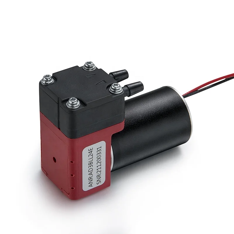 Manufacturers Custom High Quality Detecting Instrument Micro Gas Sampling Pumps 24V DC EPDM Diaphragm Vacuum Air Pump