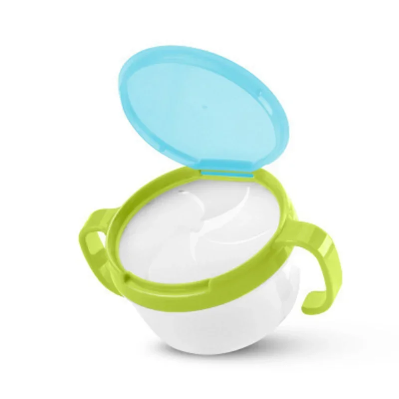 Babyschotels Kids Food Snacks Snoep Biscuit Anti Morsen Opslaghouder Tank Niet Morsen Cup Met Deksel Handvat Babyschotels Kom