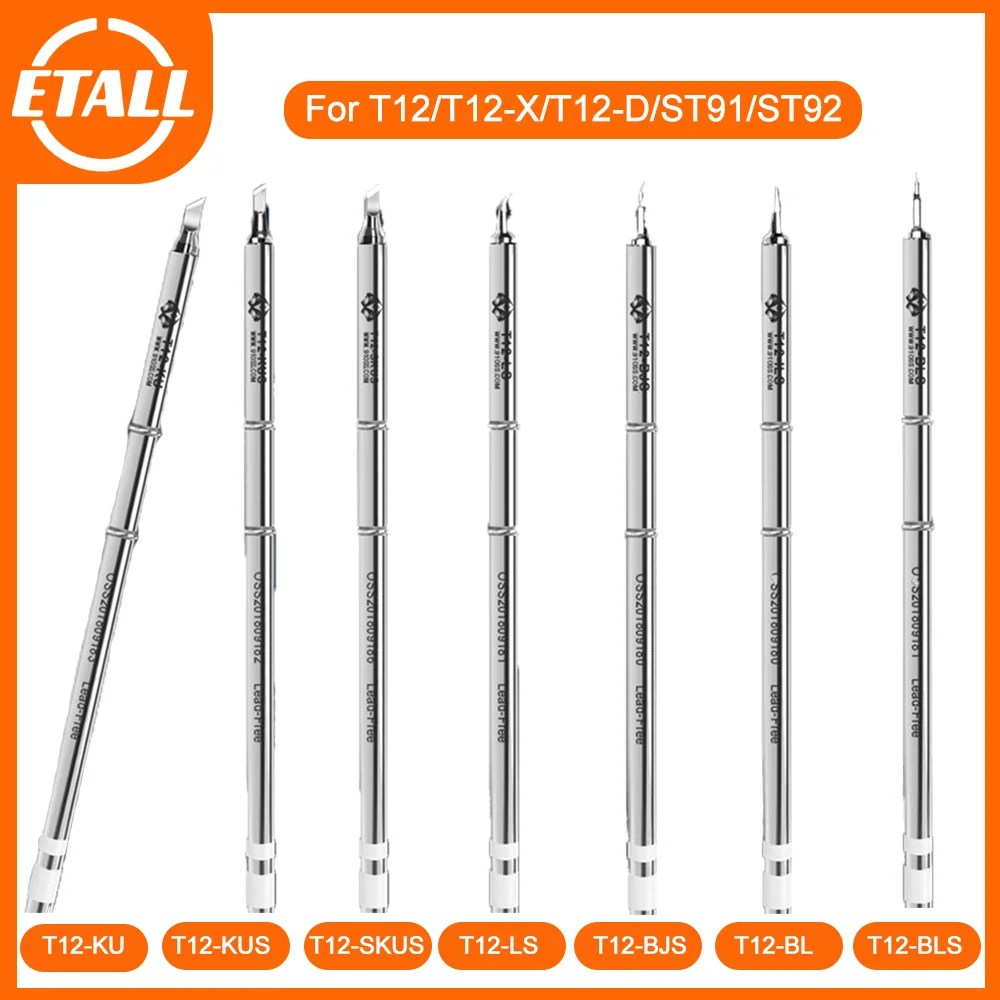 

OSS Soldering Solder Iron Tips Tip For HAKKO Quick OSS TEAM T12 T12-X T12-D ST91 ST92 Soldering Station