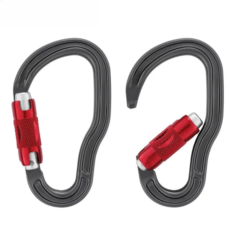 Rock climbing rescue pull lock Oxtail quick open main lock M40A canyoning eight-character lock spot