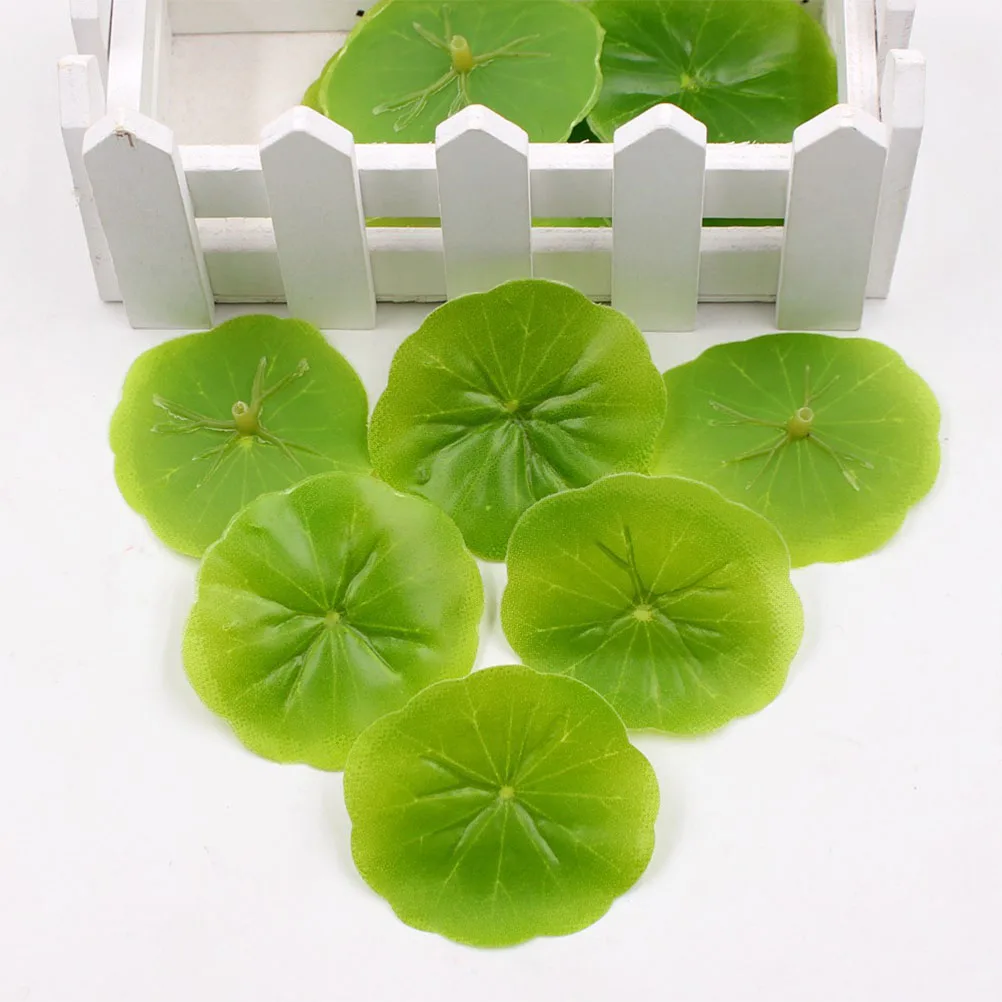 

30pcs Artificial Decoration Floating Plant for Aquarium Fish Pond Pool Scenery Mini Landscape Plastic