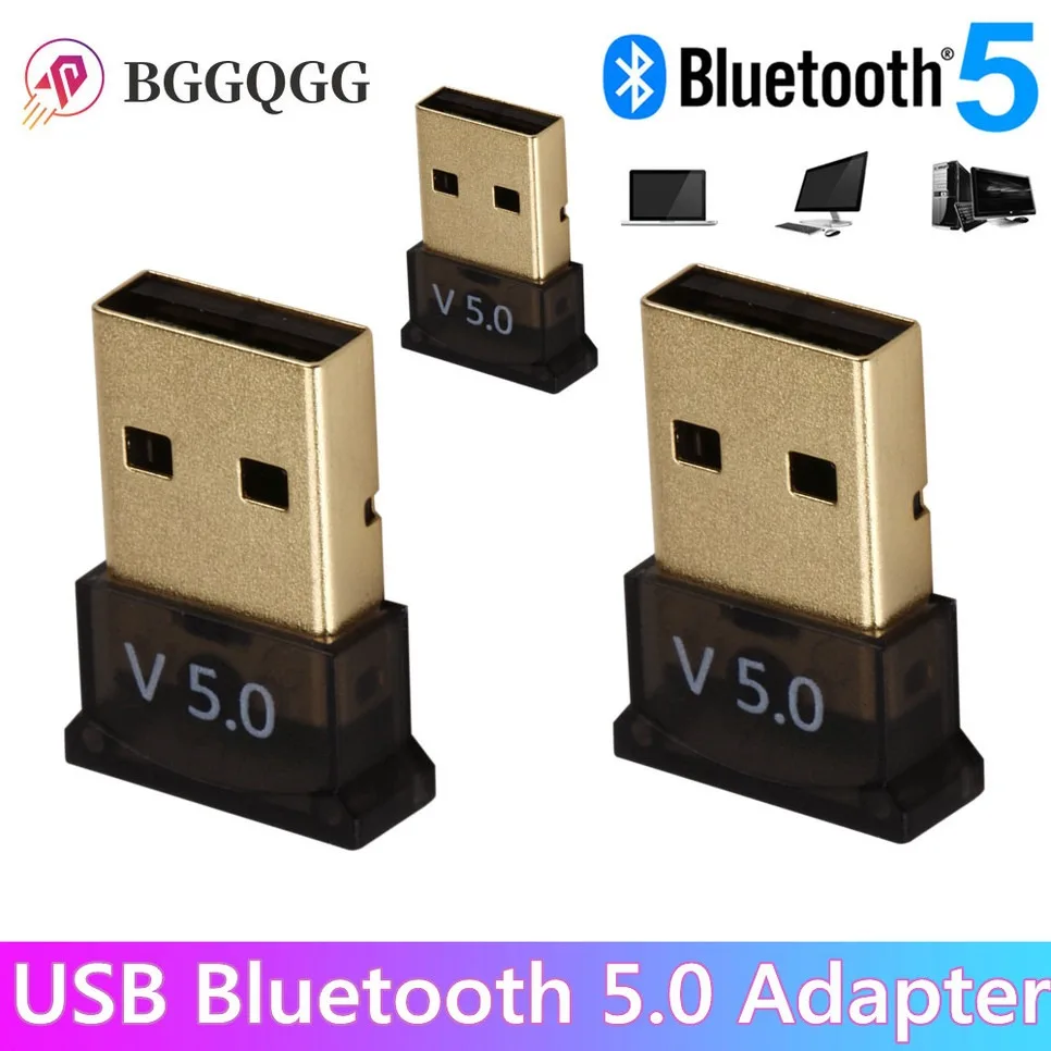 

USB Bluetooth 5.0 Adapter Transmitter Bluetooth Receiver Audio Bluetooth Dongle Wireless USB Adapter for Computer PC Laptop