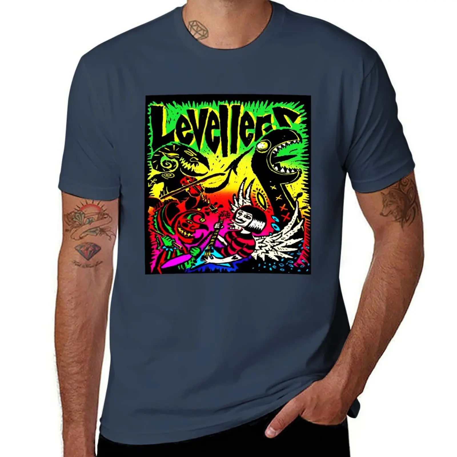 levelling the land levellers T-Shirt t shirt man designer t shirts designer mens graphic t shirts T-Shirt