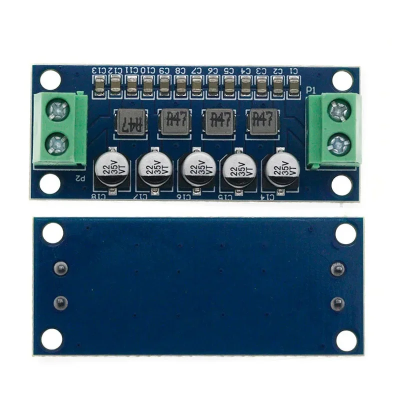 DC Power Filter Module 0-35V 0-5A Low-pass Filter Voltage Stabilizing Regulator Module Reducing Reduce Ripple