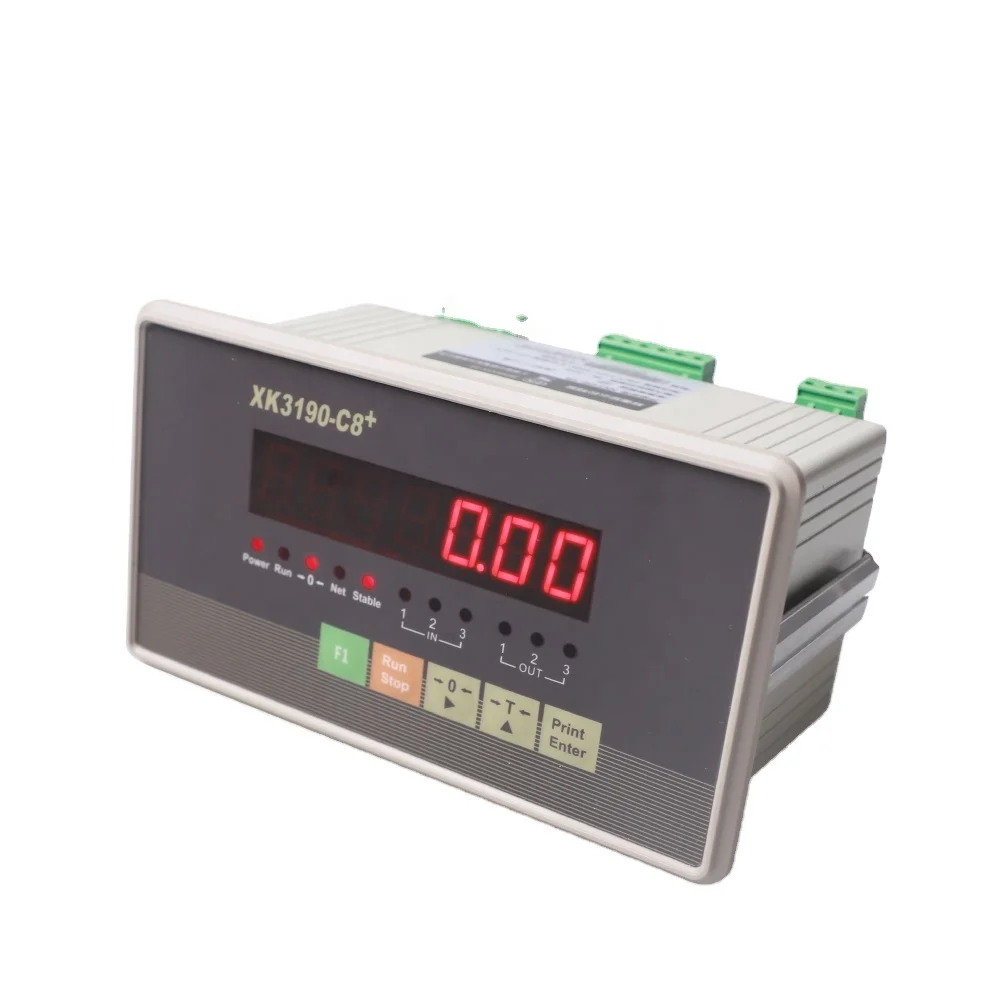 XK 3190 C8+ OEM ODM electronic 7 bits LED display digital weighing indicator for batching scale