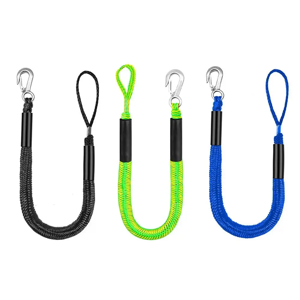 Nouveau 4FT Kayak bateau élastique 3 couleurs Dock lignes cordons corde d'accueil motomarine mer Doos Jet Ski ponton accessoires de plein air