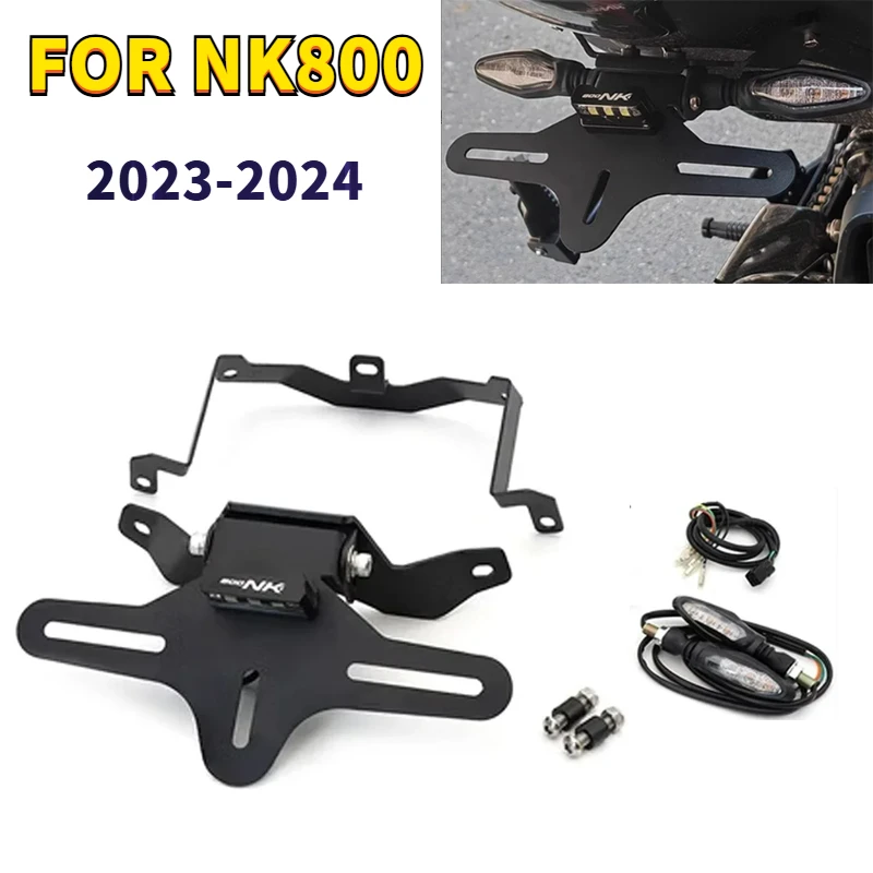 

Для CFMOTO 800nk NK800 2023 2024 мотоциклетный задний фонарь, держатель номерного знака, кронштейн, аккуратный фиксатор крыла, задняя сигнальная лампа, пластина
