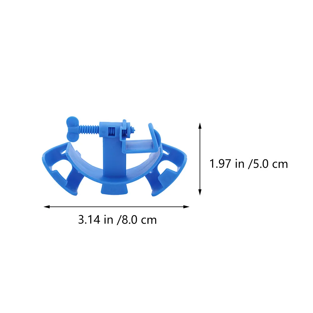 4Pcs Fish Tank Clips Premium Plastic Water Pipe Holder for Aquarium Filtration Hose Fixing Tool Adjustable Safe Non Scratching