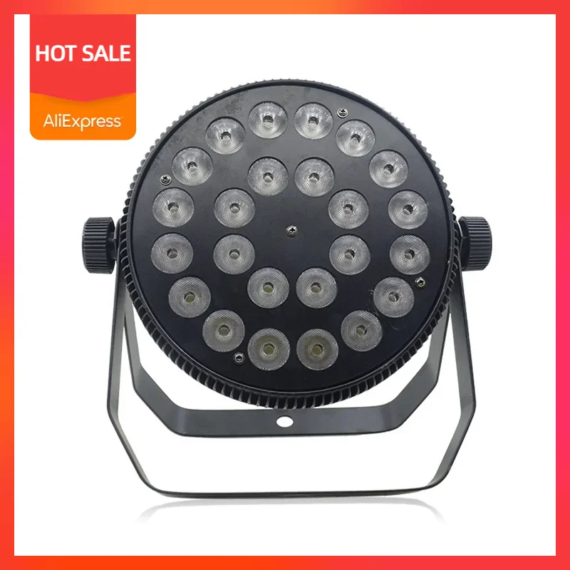 

24x10W RGBW 4IN1 LED Flat Par light Stage light Disco DJ Party Club Bar DMX512 LED effect light KTV Bar Club light event Show