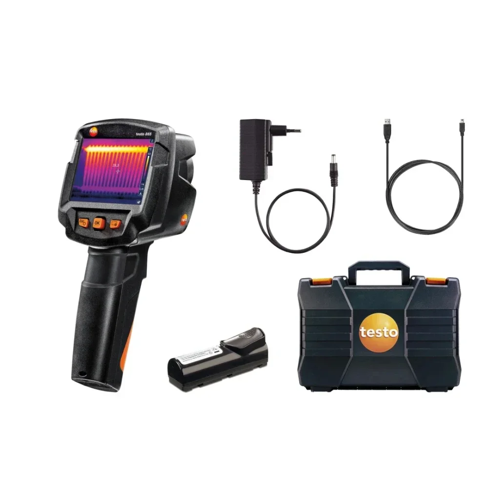 Cámara térmica termográfica digital Testo 865, 160 x 120 píxeles