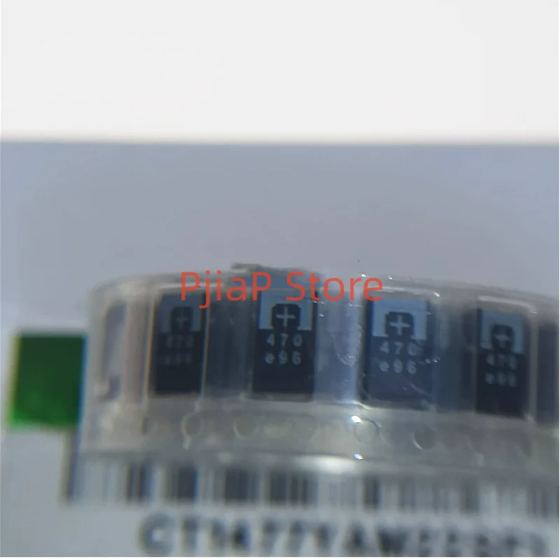 10pcs 100% New Original  2R5TPE470M9 2.5V 470uF Type D 7343 tantalum polymer capacitor