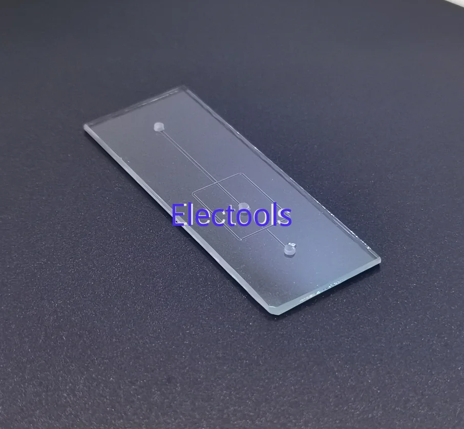 Microfluidic Glass Droplet Chip Flow-focusing Droplet Microsphere Digital PCR