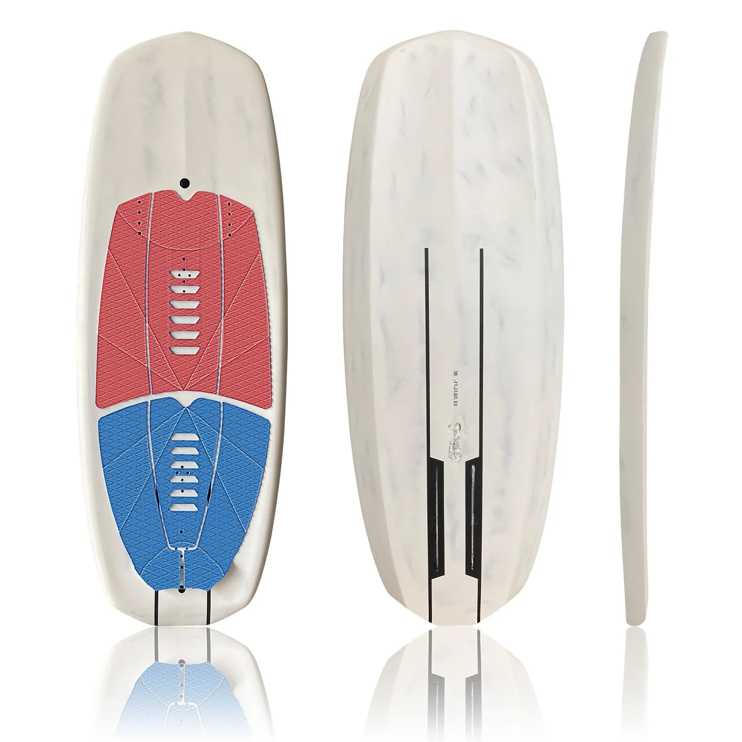 

Индивидуальная доска из фольги из углеродного волокна для водных видов спорта для SUP-весла и кайтсерфинга, прыжков, доска для серфинга с крыльями