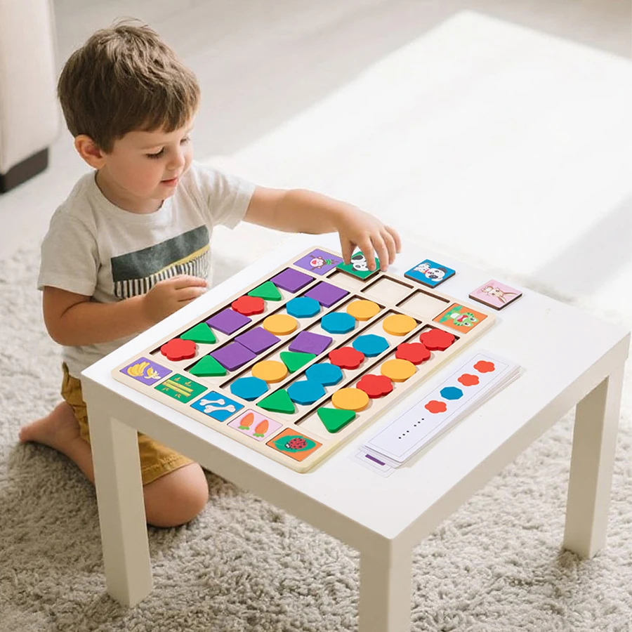 Color&Shape Sorting Learning Matching Toys Matching Toy Children's Early Education Logical Thinking Kids Birthday Christmas