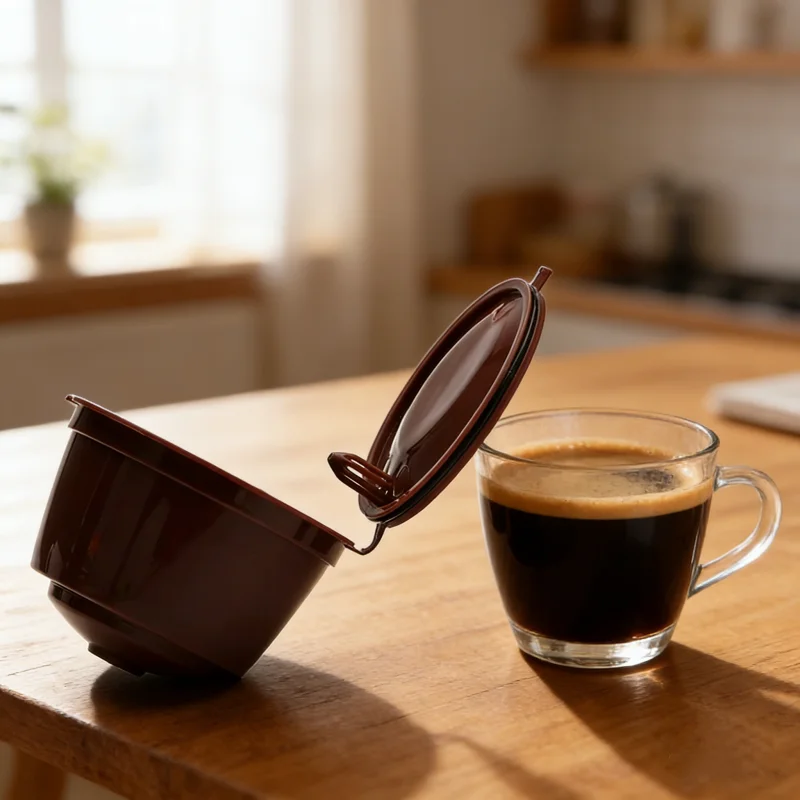 

3PCS Is A Reusable Coffee Capsule Filter Suitable for Coffee Filter Cups, Equipped with A Spoon Brush